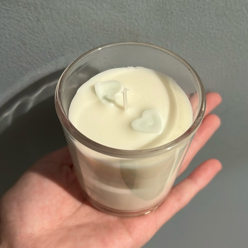 6oz Soy Alpine Balsam Heart Candle